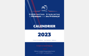 Calendrier officiel FFPJP 2023