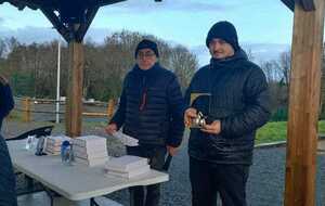 Photos de la remise de récompenses de l'interclubs