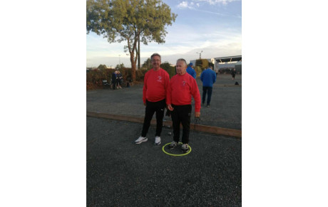 Photos de nos deux équipes engagées hier à St Fulgent au challenge doublette vétéran
